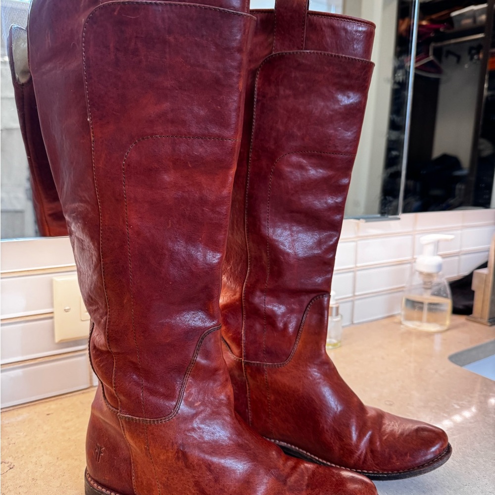 PAIGE Whiskey Riding Boots